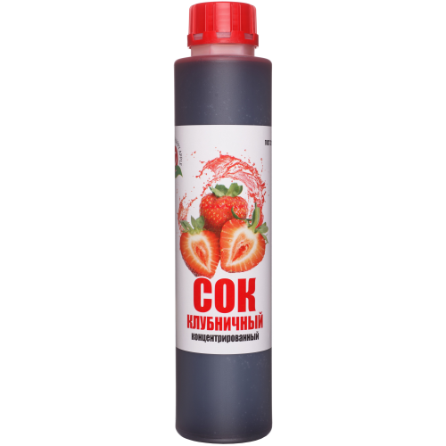 Сок клубничный концентрированный 1 кг.
